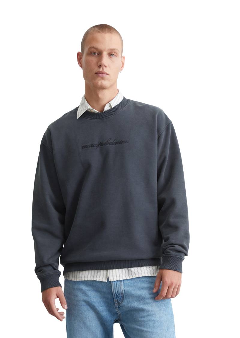 Marc O'Polo DENIM Sweatshirt, mit Ton-in-Ton-Stickerei von Marc O'Polo DENIM