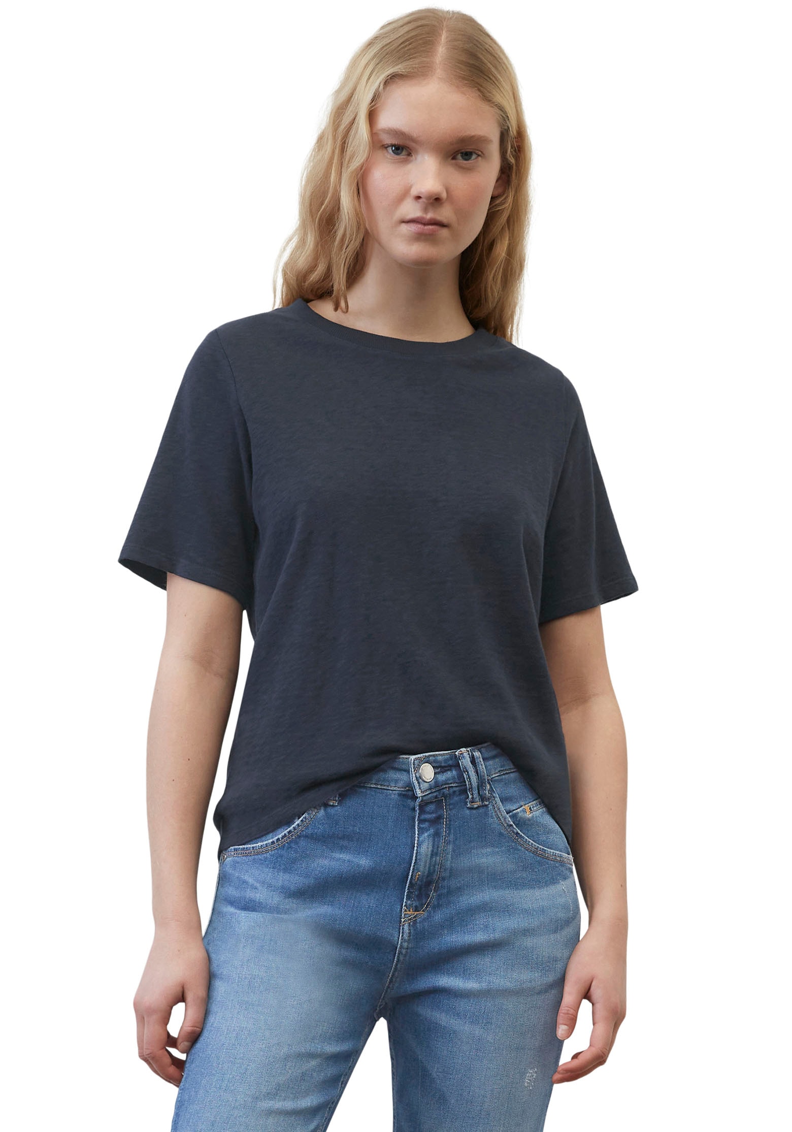 Marc O'Polo DENIM T-Shirt, im cleanen Basic-Look Marc O'Polo DENIM T-Shirt, im cleanen Basic-Look von Marc O'Polo DENIM