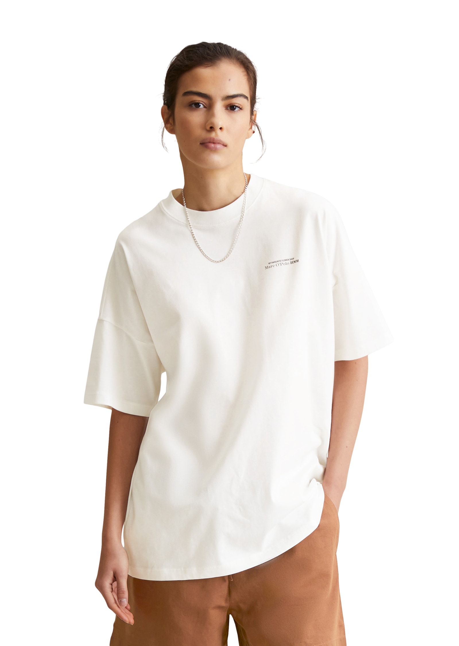 Marc O'Polo DENIM T-Shirt, oversized, mit grossem Rückenprint von Marc O'Polo DENIM