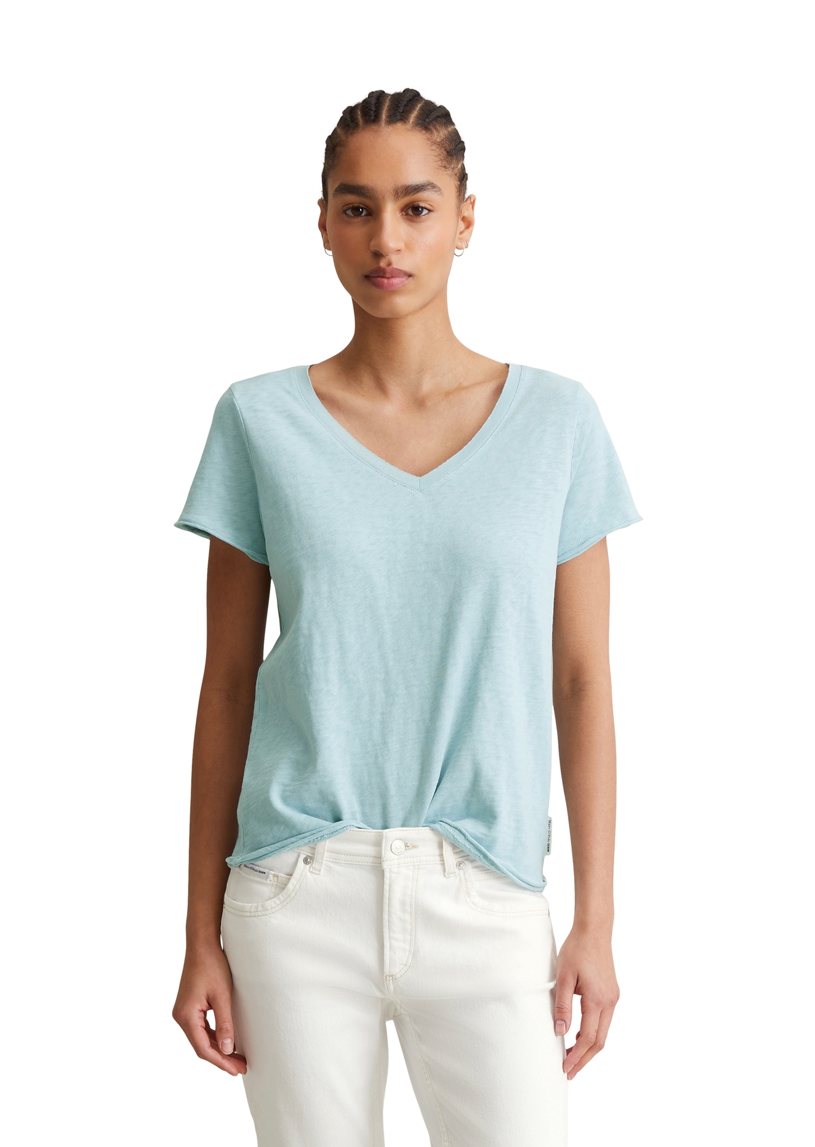 Marc O'Polo DENIM V-Shirt, in lässiger Slub-Jersey-Qualität Marc O'Polo DENIM V-Shirt, in lässiger Slub-Jersey-Qualität von Marc O'Polo DENIM