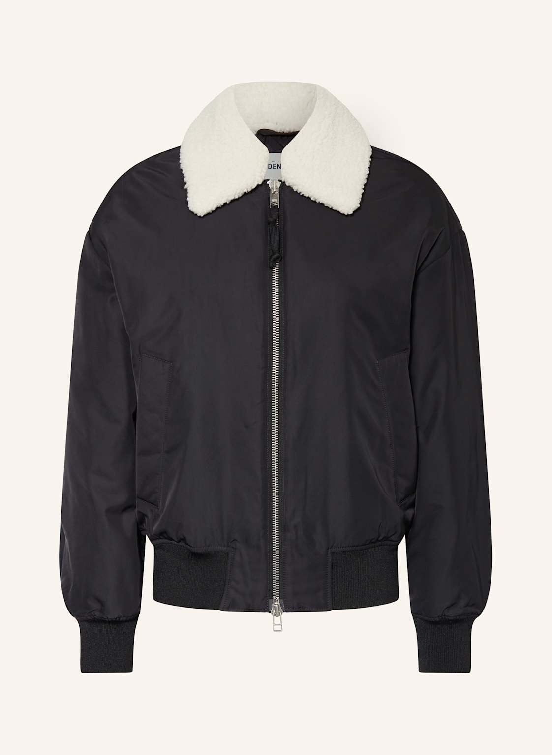 Marc O'polo Denim Blouson Mit Teddyfell schwarz