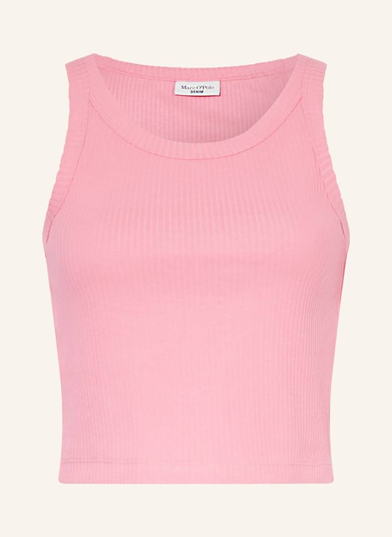 Marc O'polo Denim Cropped-Top rosa von Marc O'Polo DENIM