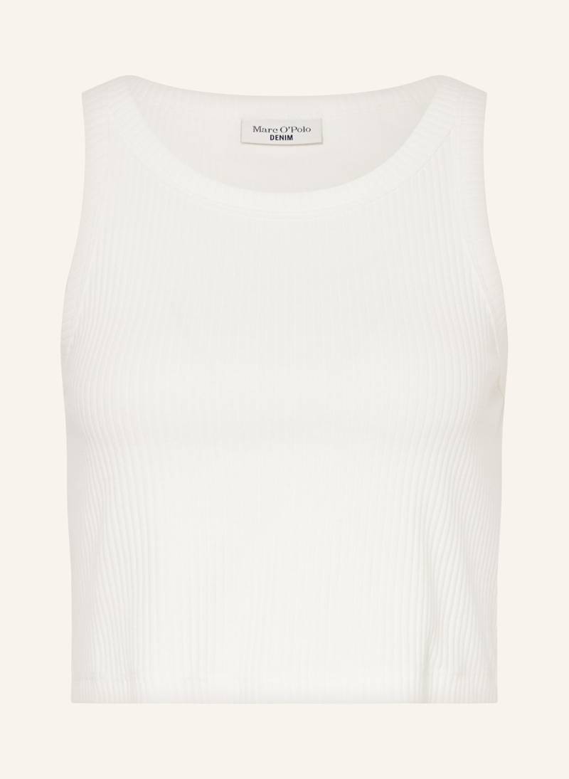 Marc O'polo Denim Cropped-Top weiss von Marc O'Polo DENIM