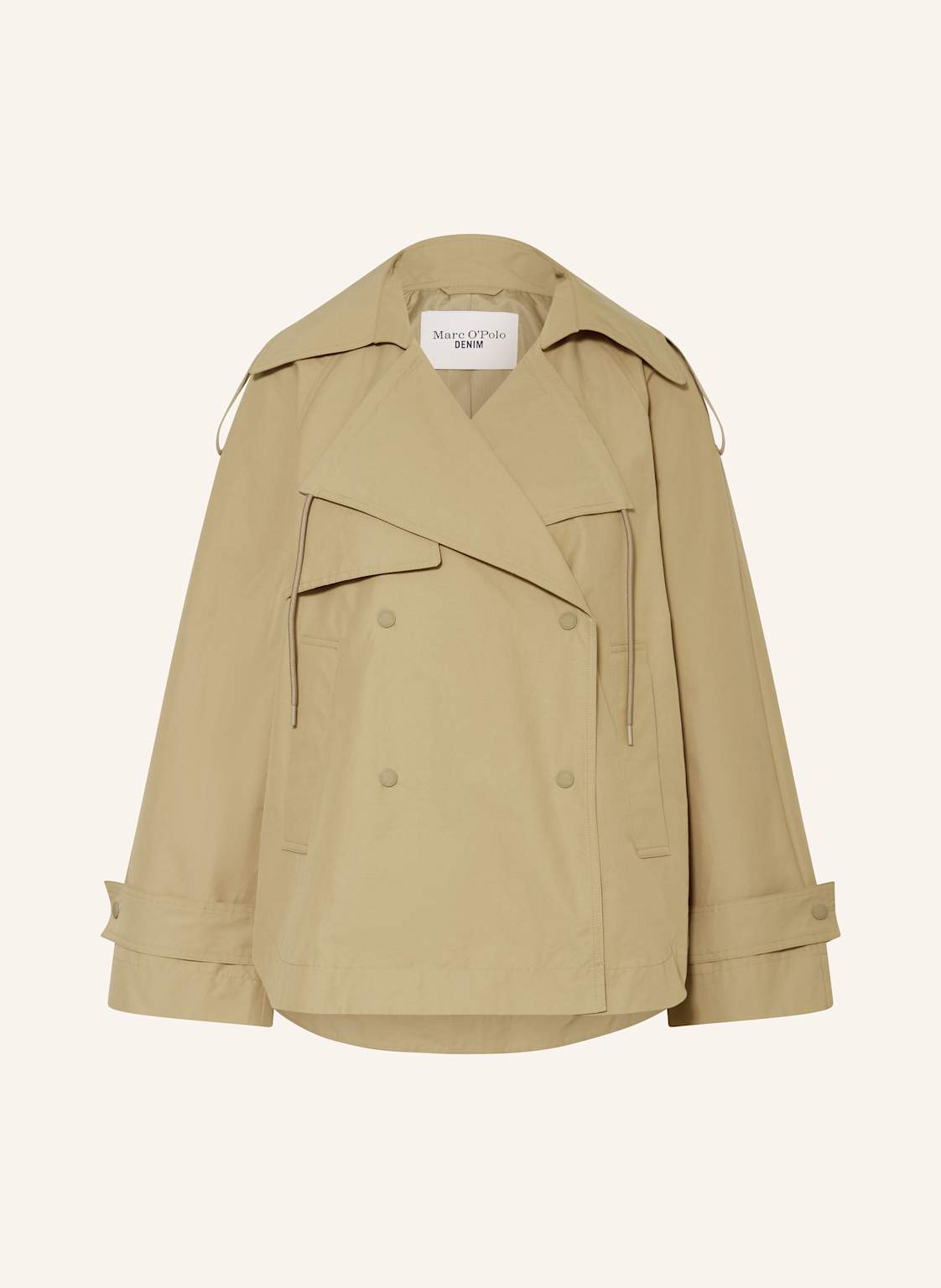 Marc O'polo Denim Cropped-Trenchcoat gruen Marc O'polo Denim Cropped-Trenchcoat gruen von Marc O'Polo DENIM