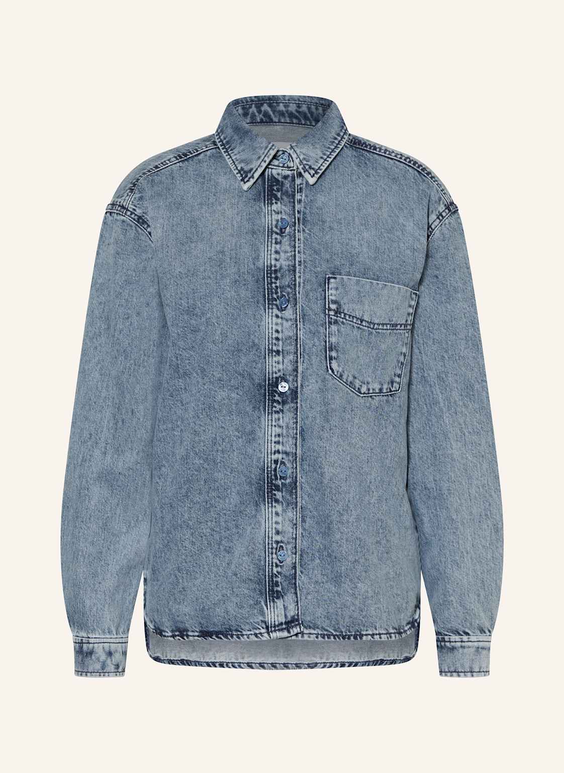 Marc O'polo Denim Hemdbluse In Jeansoptik blau Marc O'polo Denim Hemdbluse In Jeansoptik blau von Marc O'Polo DENIM