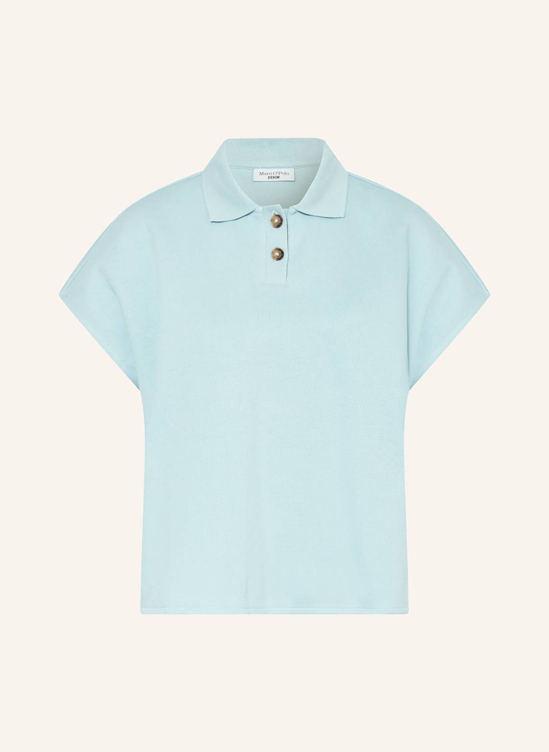 Marc O'polo Denim Piqué-Poloshirt blau von Marc O'Polo DENIM