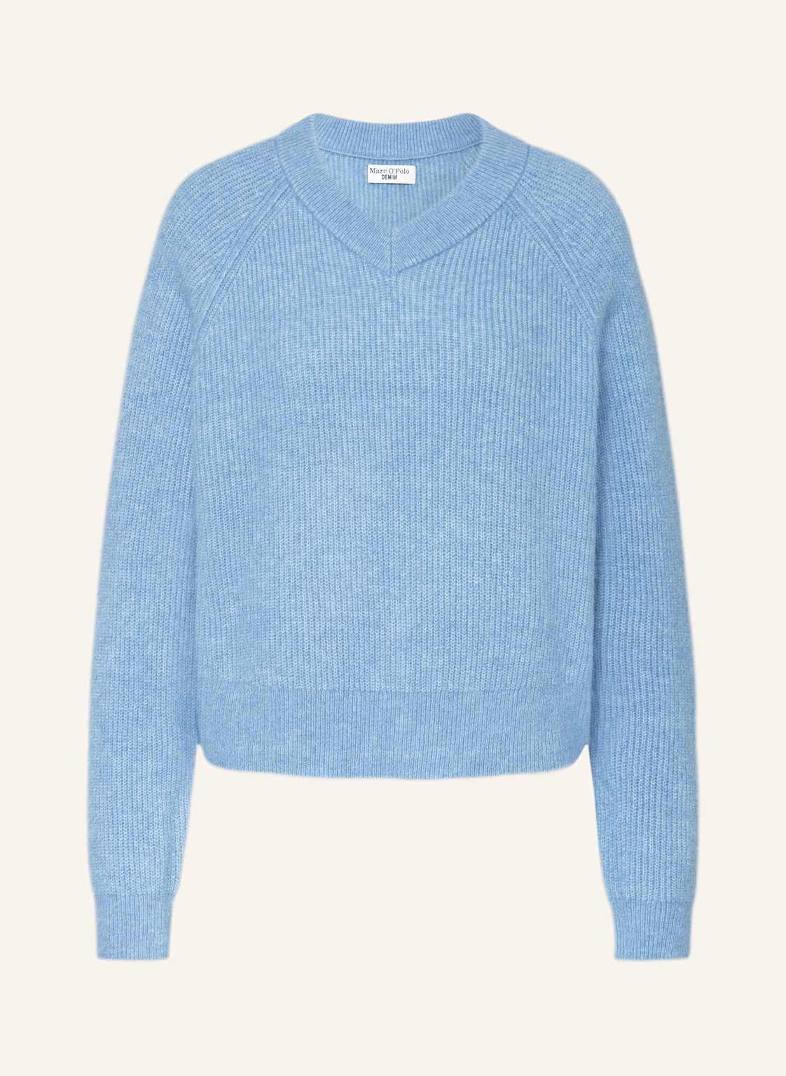 Marc O'polo Denim Pullover Mit Alpaka blau von Marc O'Polo DENIM