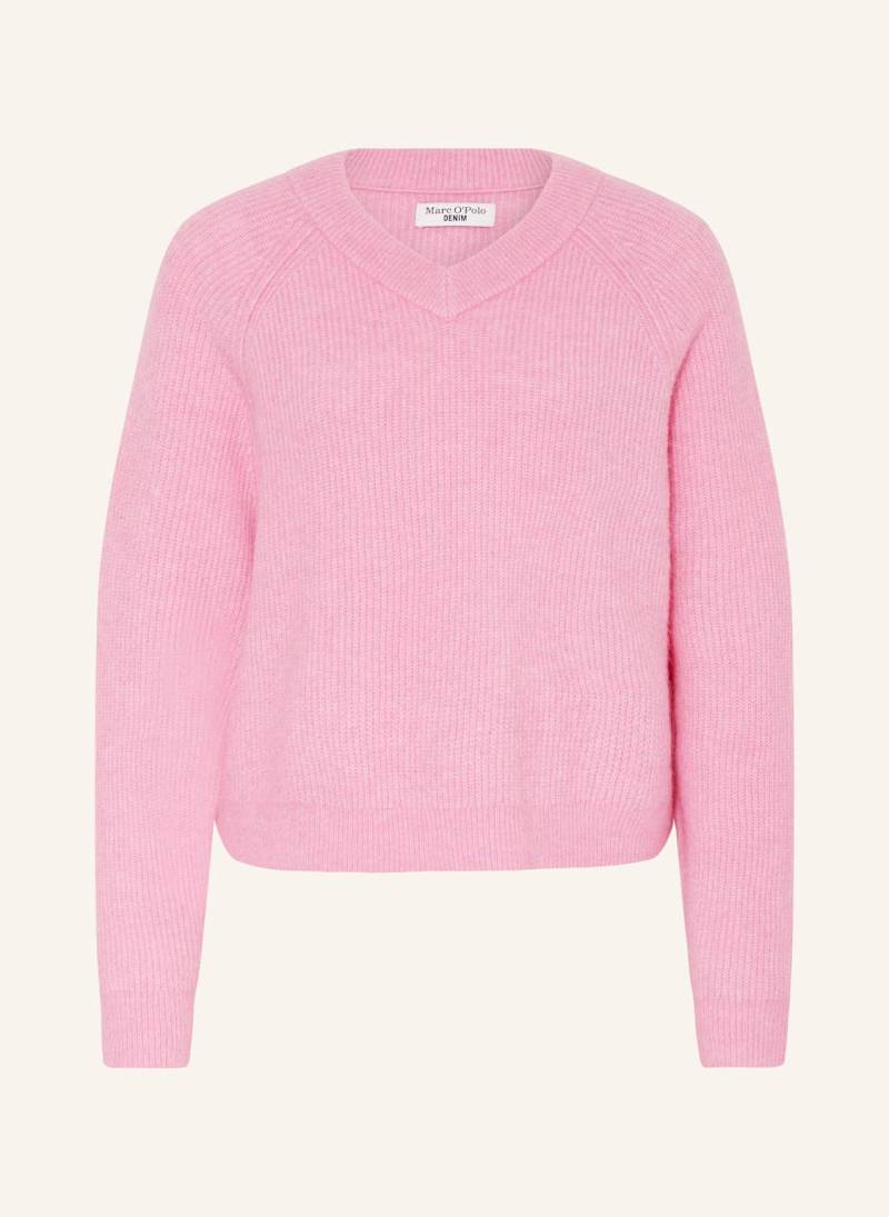 Marc O'polo Denim Pullover Mit Alpaka rosa von Marc O'Polo DENIM