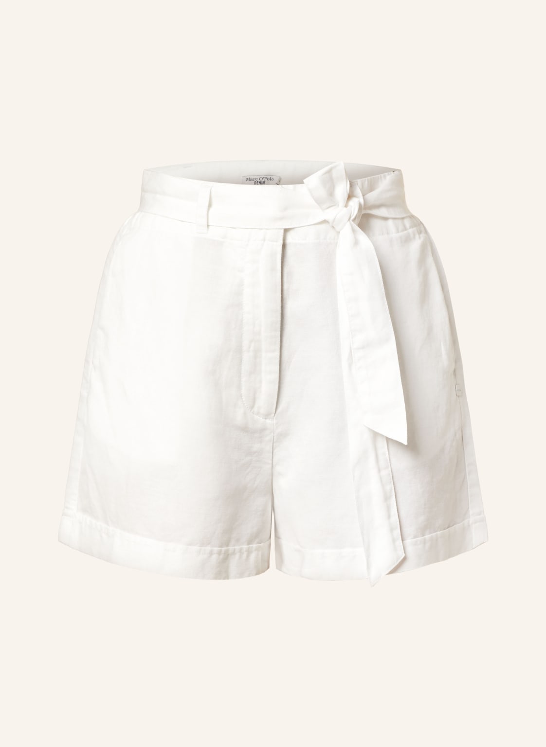 Marc O'polo Denim Shorts Mit Leinen weiss von Marc O'Polo DENIM