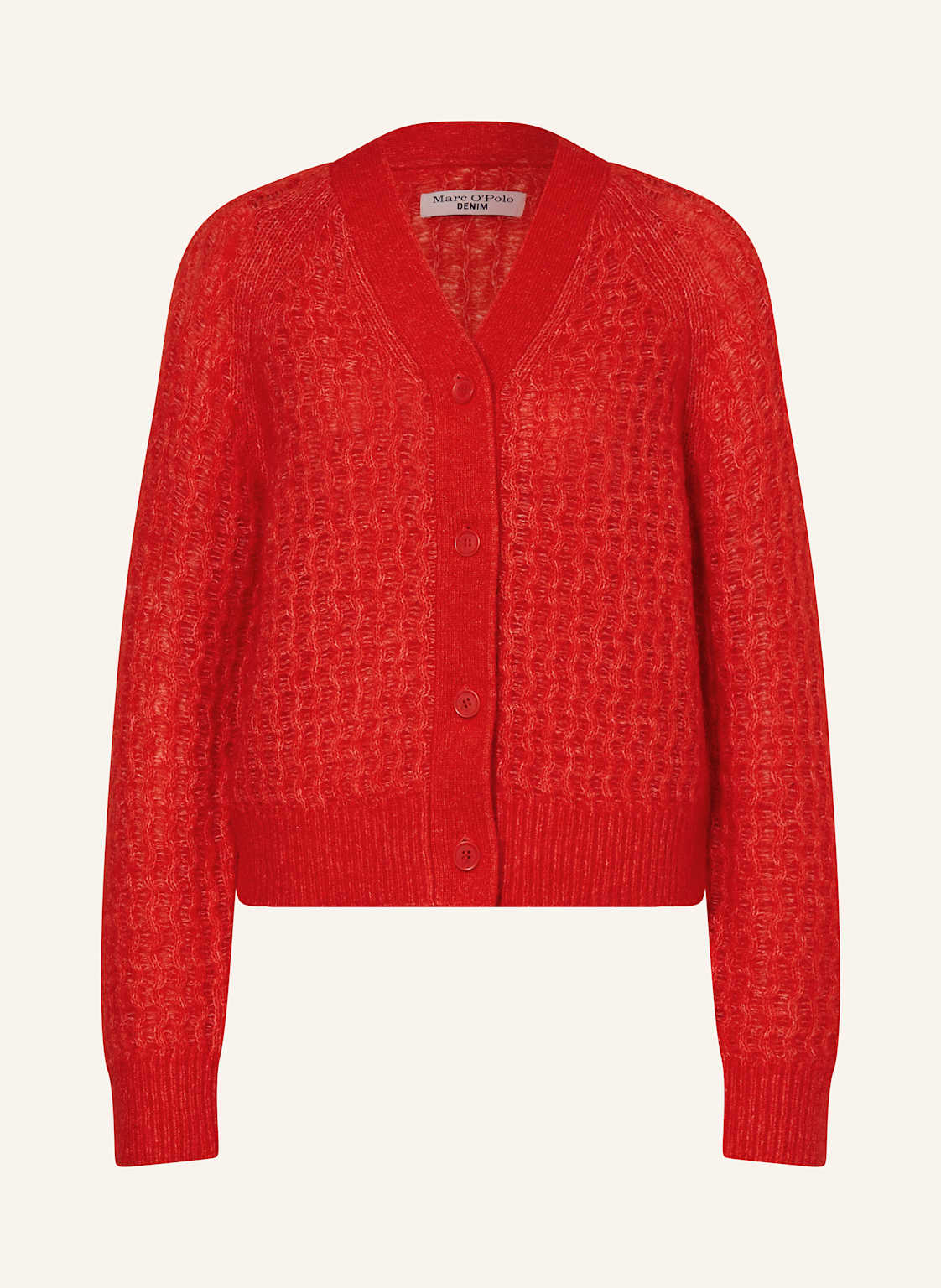 Marc O'polo Denim Strickjacke rot von Marc O'Polo DENIM