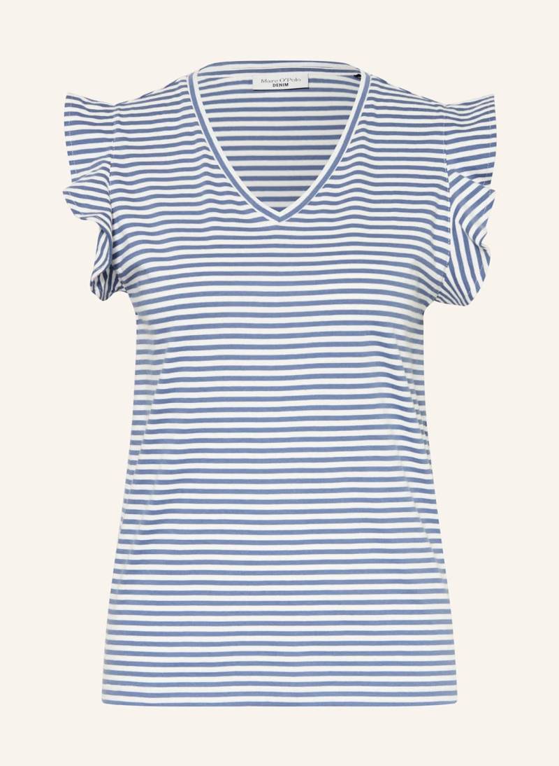 Marc O'polo Denim T-Shirt blau von Marc O'Polo DENIM