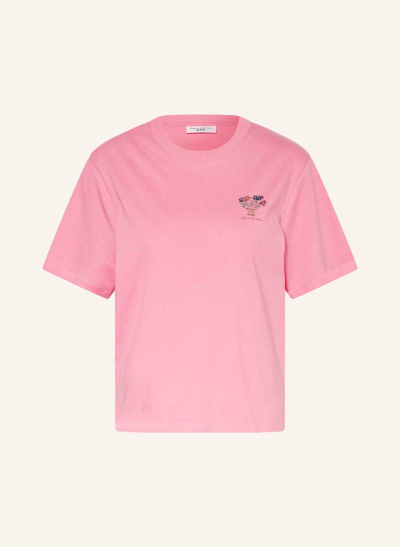 Marc O'polo Denim T-Shirt rosa von Marc O'Polo DENIM