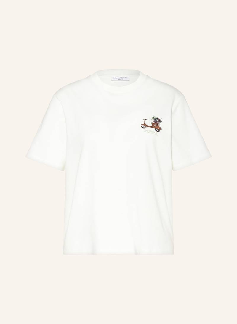 Marc O'polo Denim T-Shirt weiss von Marc O'Polo DENIM