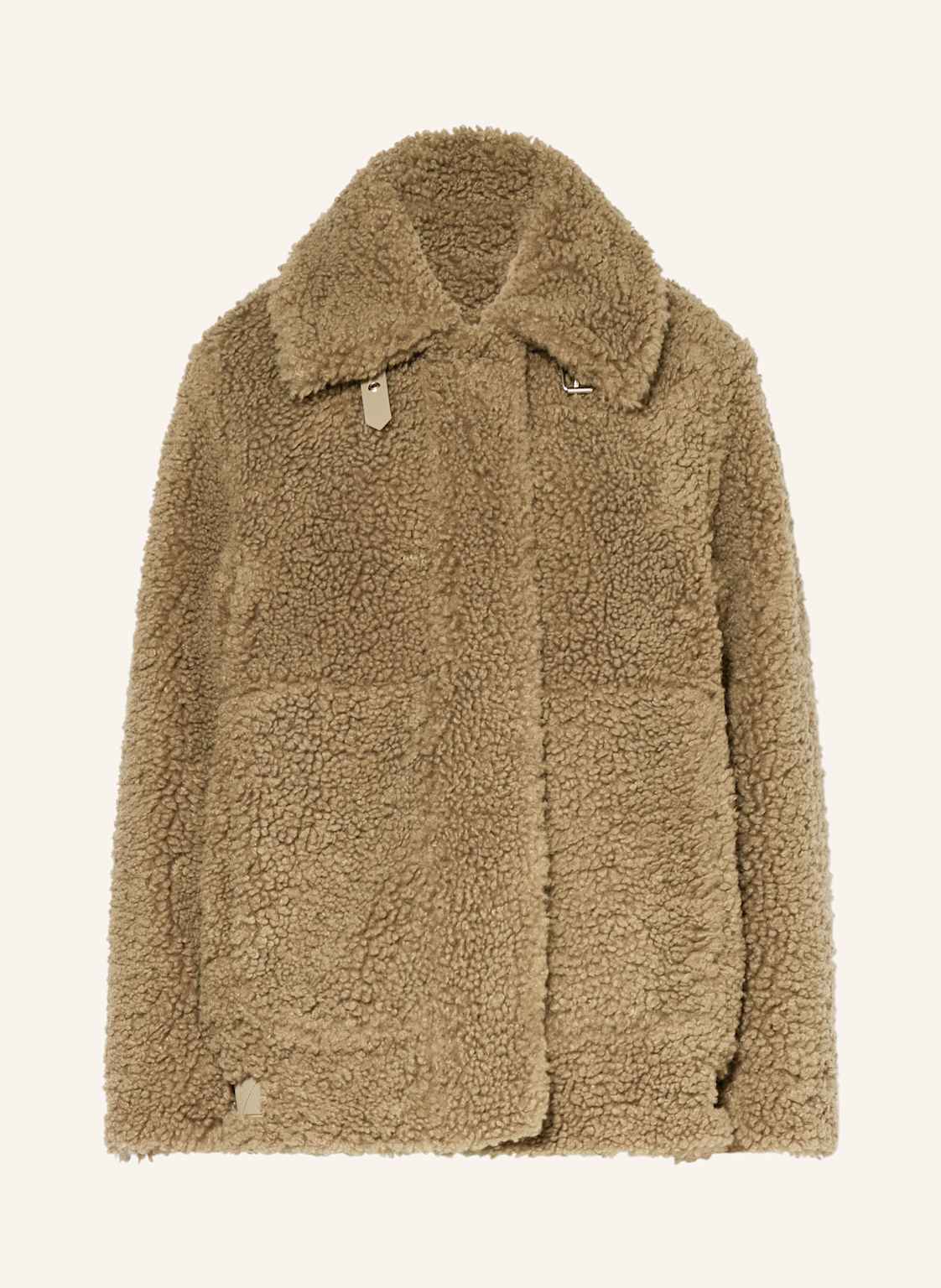 Marc O'polo Denim Teddyfell-Jacke braun von Marc O'Polo DENIM