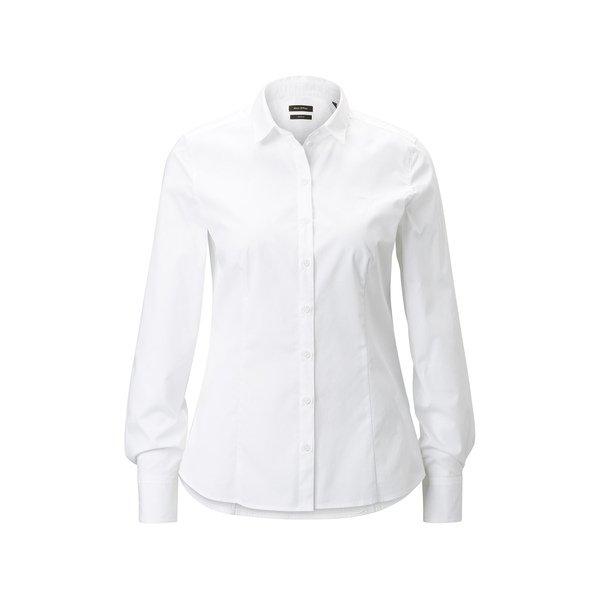 Bluse, Langarm Damen Weiss 32 von Marc O'Polo