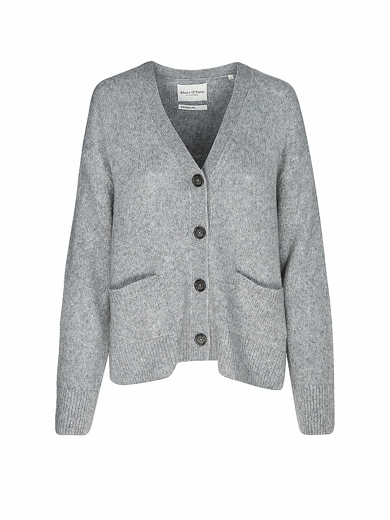 MARC O'POLO Cardigan grau | XL von Marc O'Polo