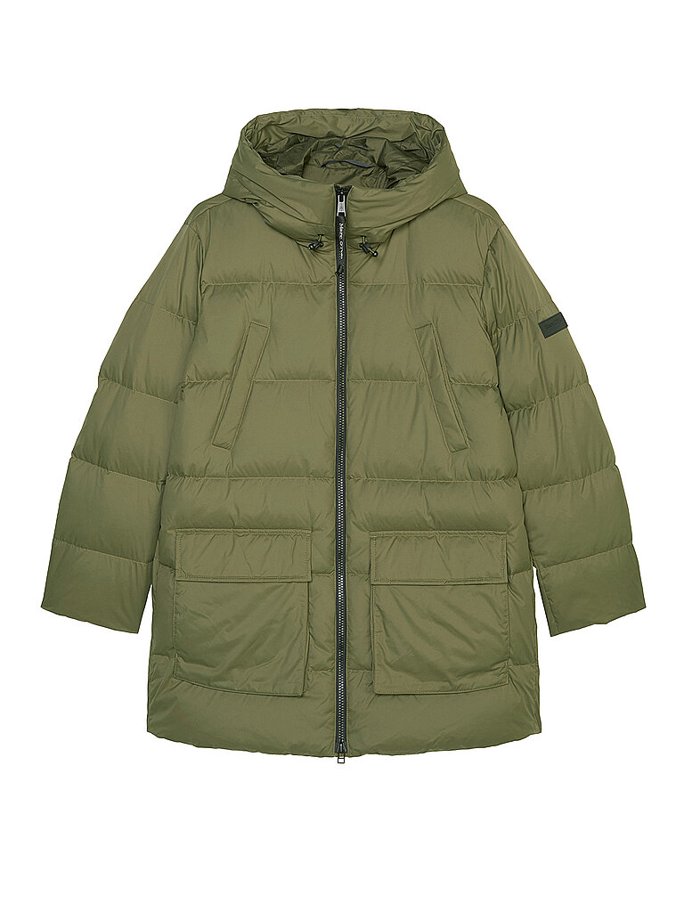 MARC O'POLO Daunenjacke olive | L von Marc O'Polo