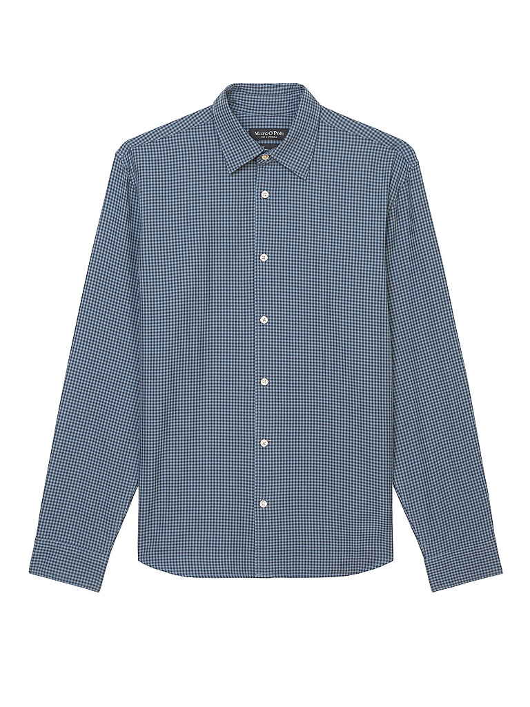 MARC O'POLO Hemd Regular Fit blau | S von Marc O'Polo