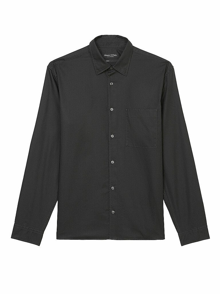 MARC O'POLO Hemd schwarz | XL von Marc O'Polo