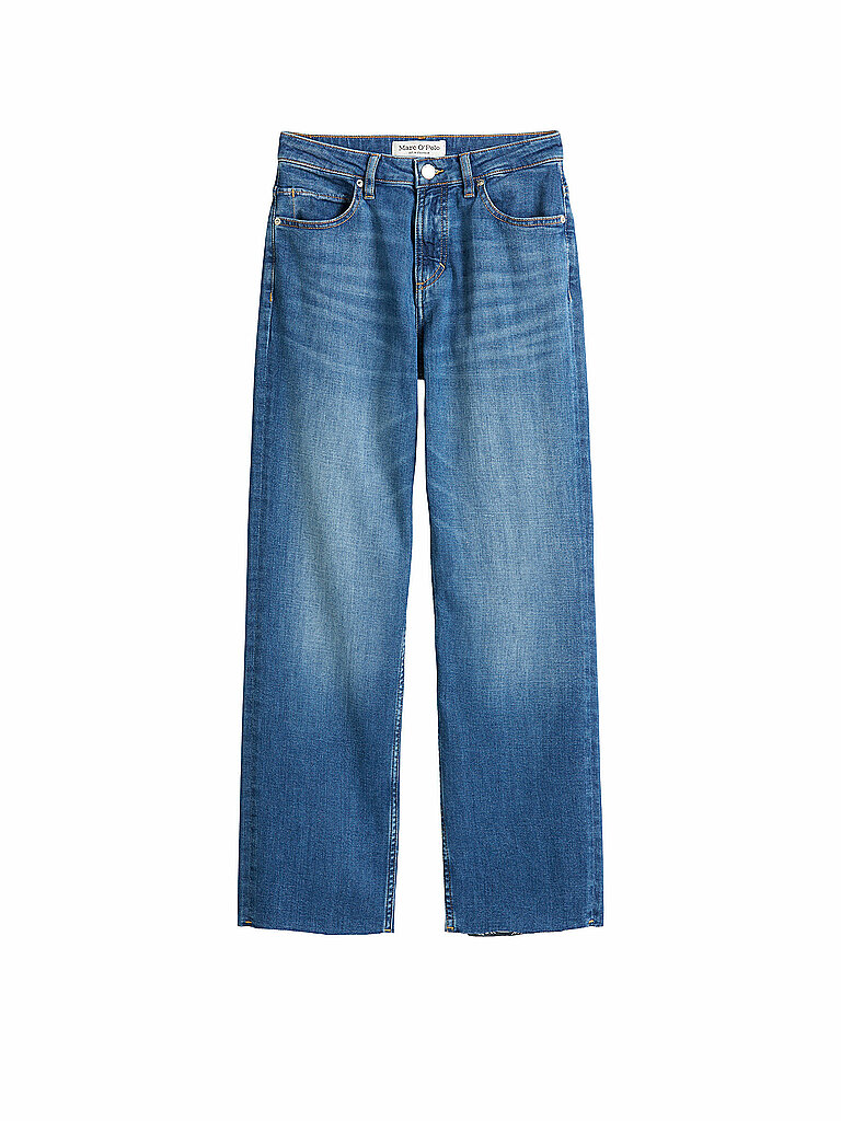 MARC O'POLO High Waist Jeans Straight Leg blau | 27/L32 von Marc O'Polo