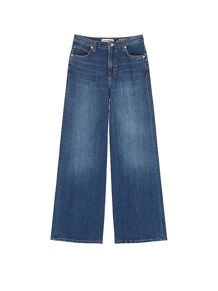 MARC O'POLO Highwaist Jeans Straight Fit blau | 31/L32 von Marc O'Polo