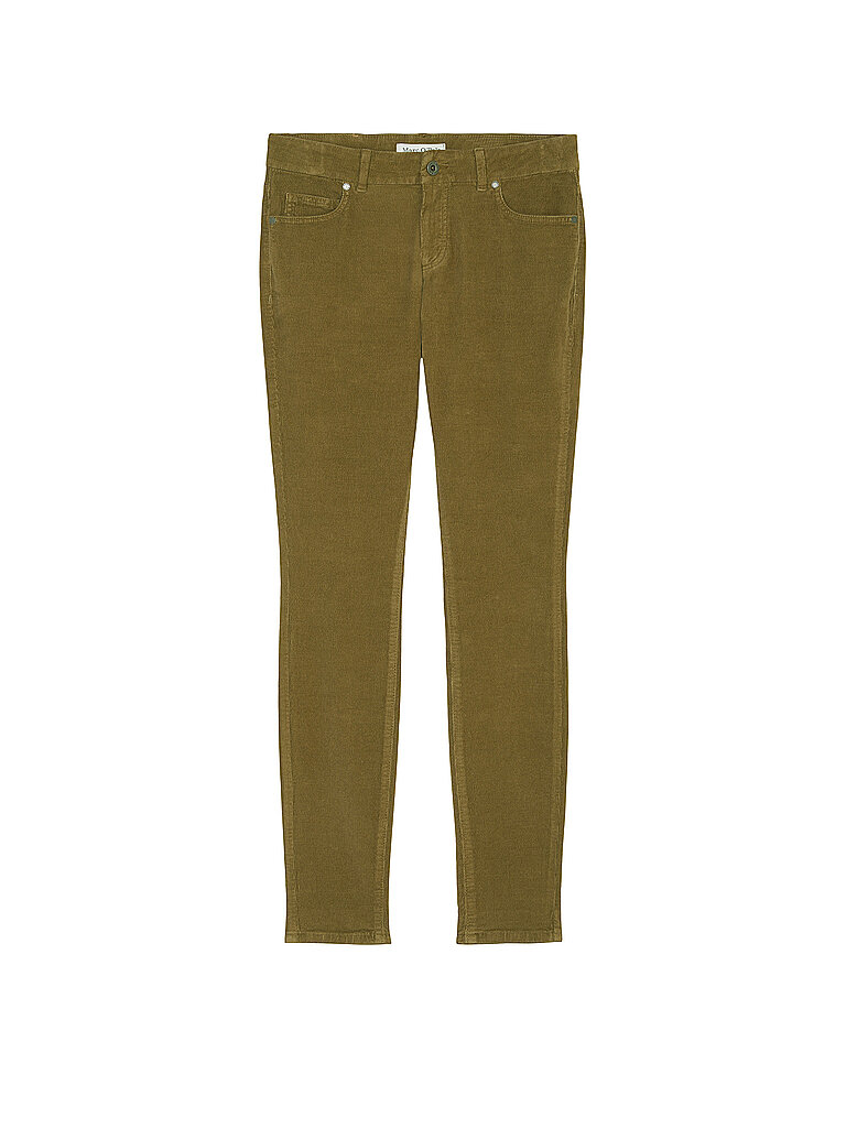 MARC O'POLO Hose Five-Pocket  dunkelgrün | 27/L32 von Marc O'Polo