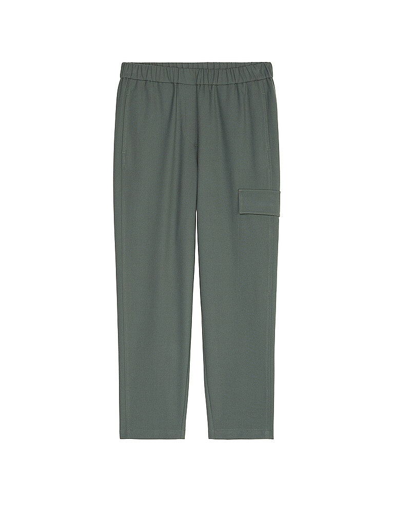 MARC O'POLO Hose Jooging Fit  dunkelgrün | 32 von Marc O'Polo