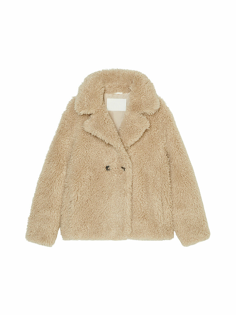 MARC O'POLO Jacke in Felloptik camel | 34 von Marc O'Polo