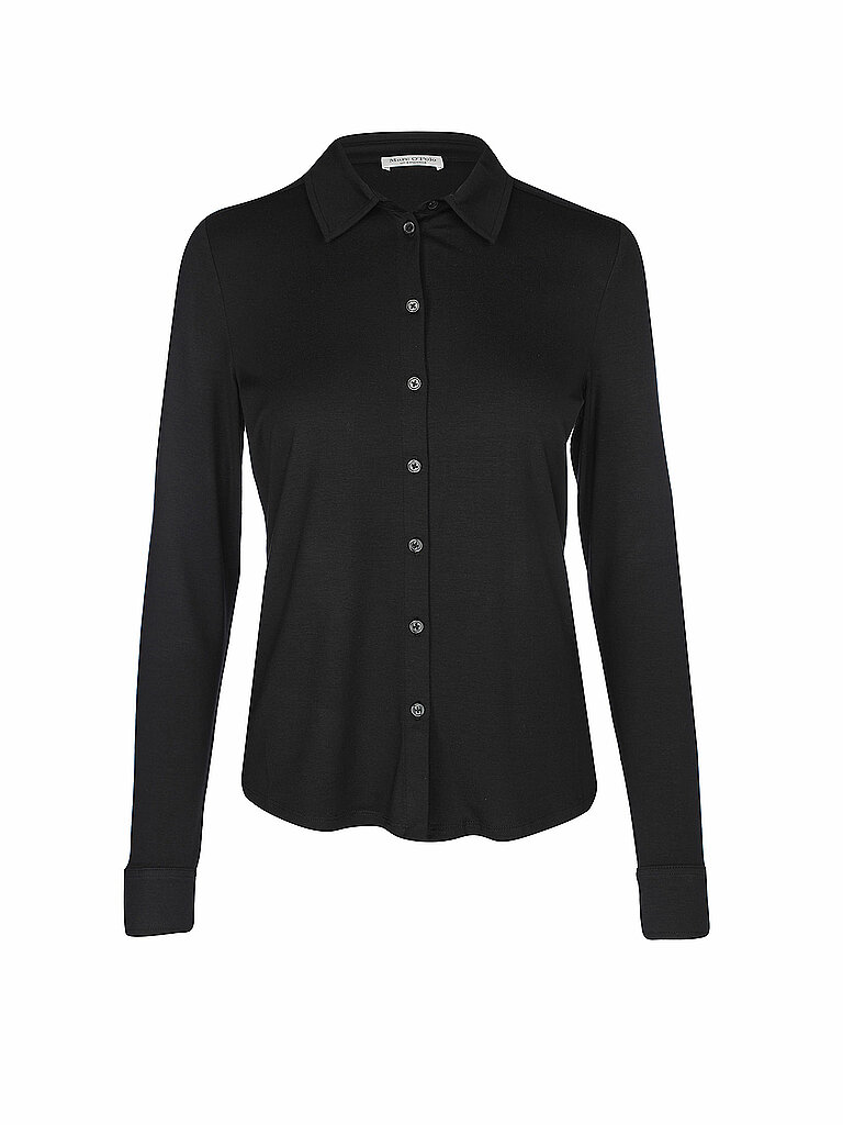 MARC O'POLO Jerseybluse schwarz | XXL von Marc O'Polo