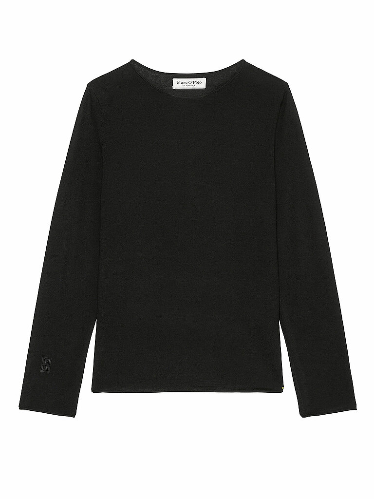 MARC O'POLO Langarmshirt  schwarz | L von Marc O'Polo