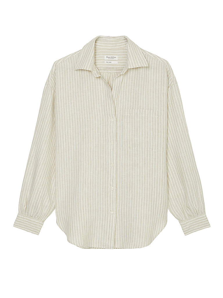 MARC O'POLO Leinenbluse beige | 42 MARC O'POLO Leinenbluse beige | 42 von Marc O'Polo