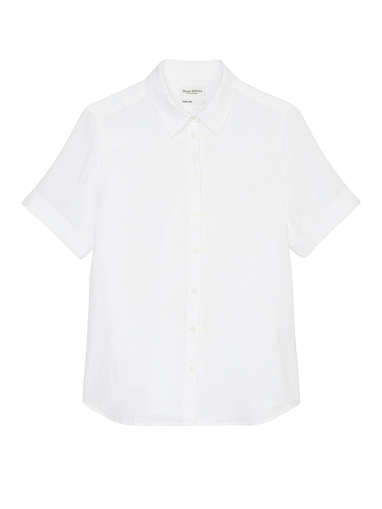 MARC O'POLO Leinenbluse weiss | 32 von Marc O'Polo