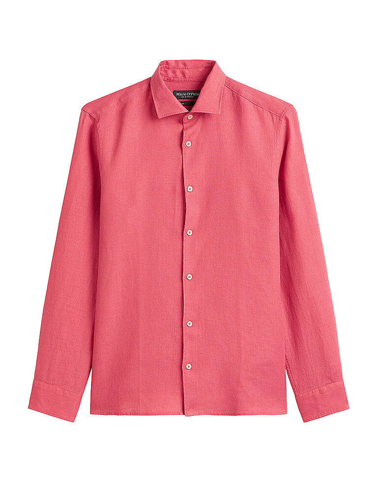 MARC O'POLO Leinenhemd Regular Fit koralle | L MARC O'POLO Leinenhemd Regular Fit koralle | L von Marc O'Polo