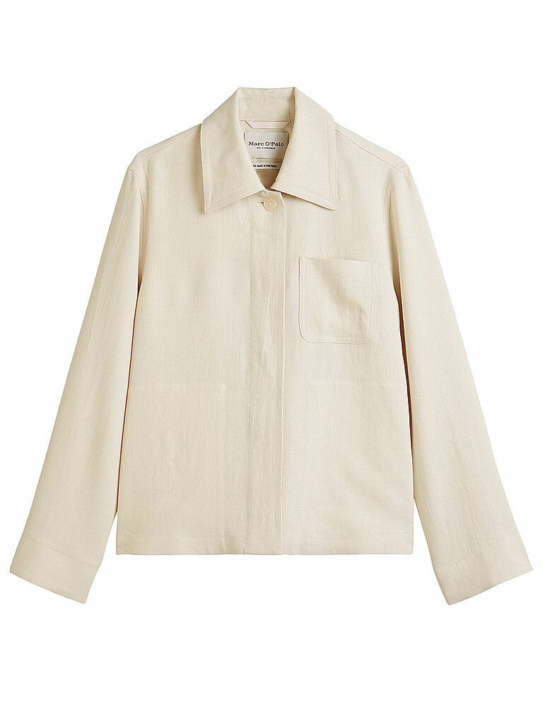 MARC O'POLO Overshirt  creme | 34 von Marc O'Polo