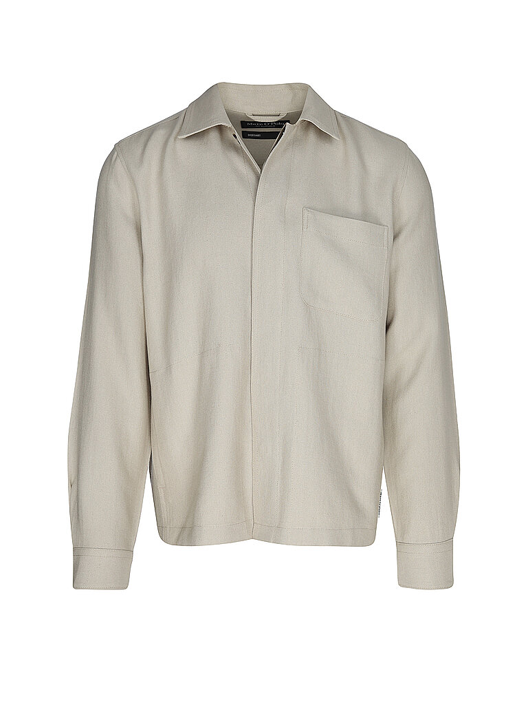 MARC O'POLO Overshirt  creme | XL von Marc O'Polo