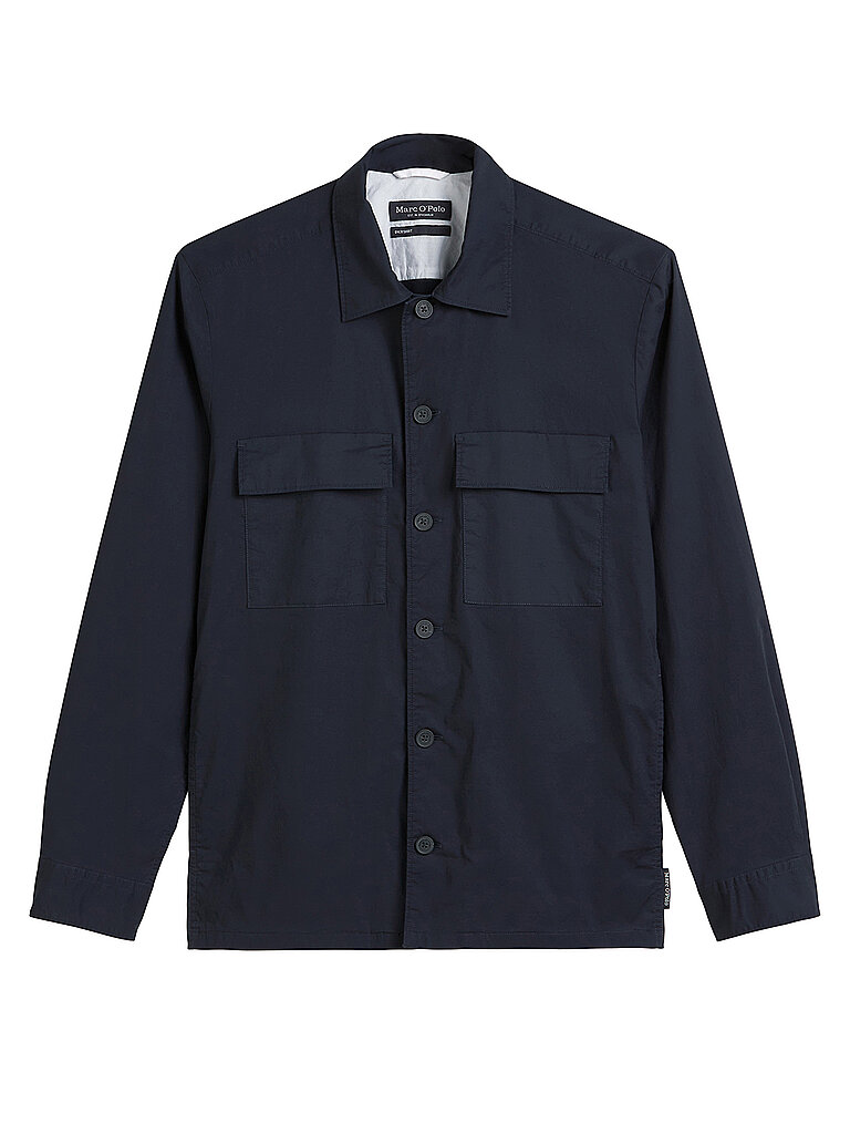 MARC O'POLO Overshirt dunkelblau | L von Marc O'Polo