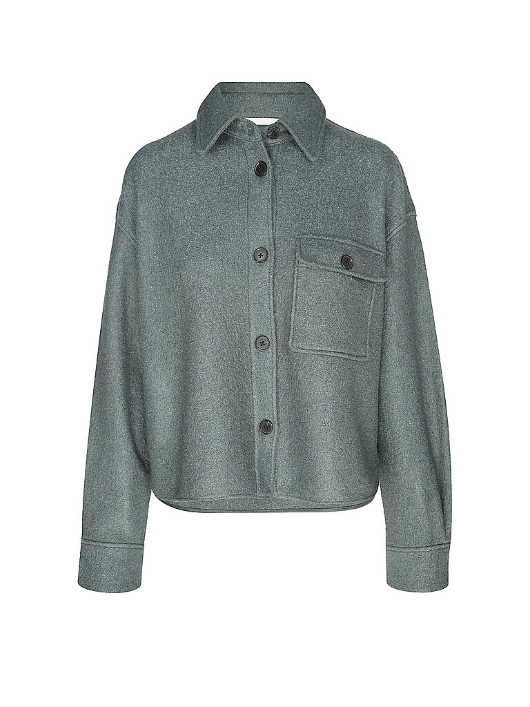 MARC O'POLO Overshirt dunkelgrün | 36 von Marc O'Polo