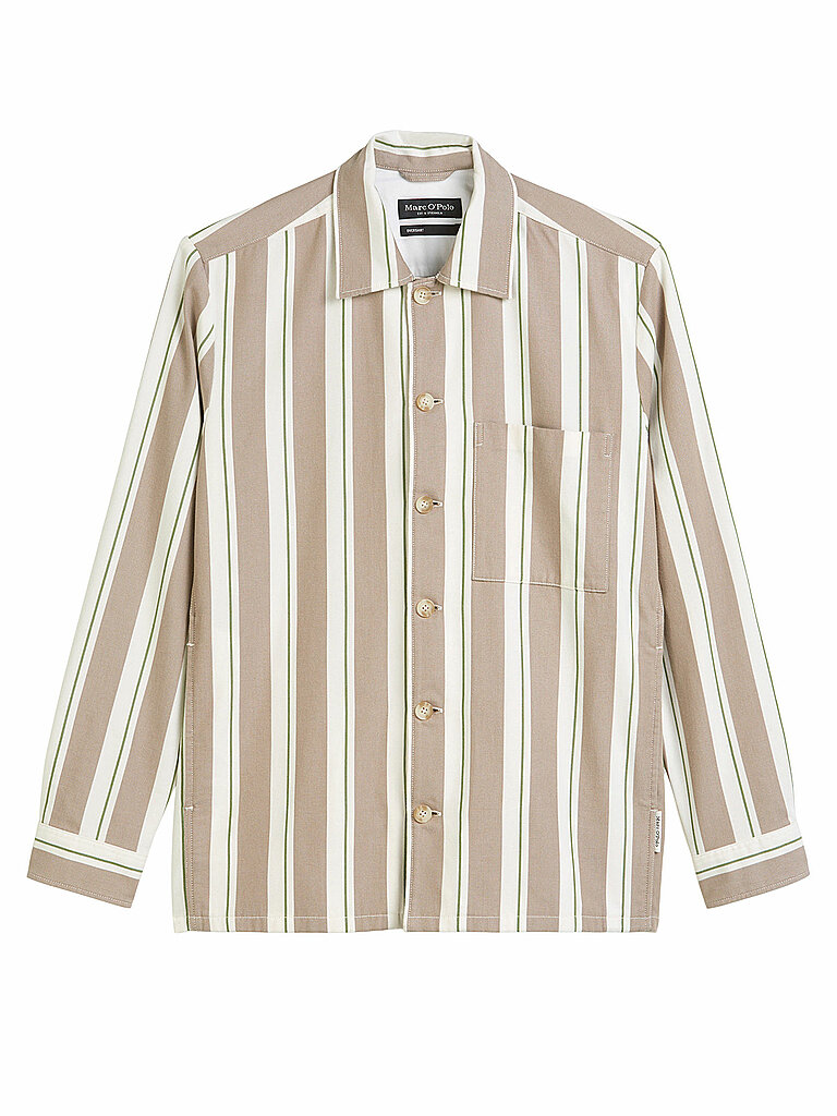 MARC O'POLO Overshirt  grau | L von Marc O'Polo