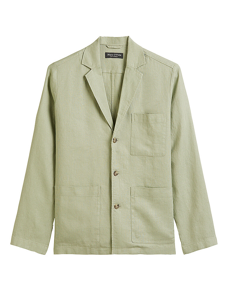 MARC O'POLO Overshirt  olive | XXL von Marc O'Polo