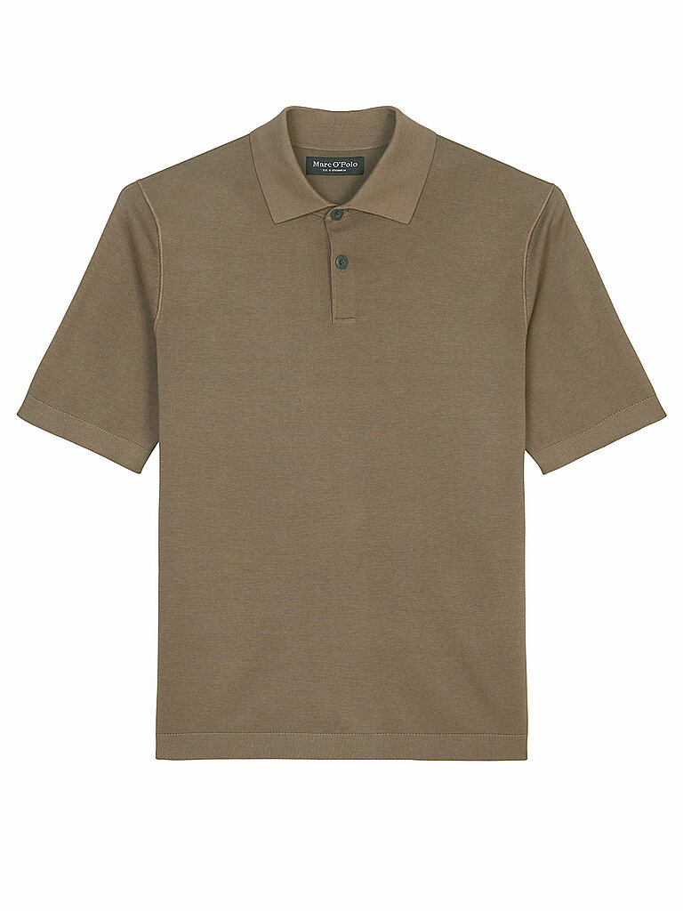 MARC O'POLO Poloshirt braun | M von Marc O'Polo