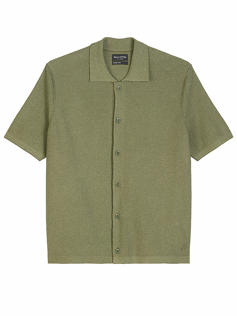 MARC O'POLO Poloshirt  olive | L von Marc O'Polo