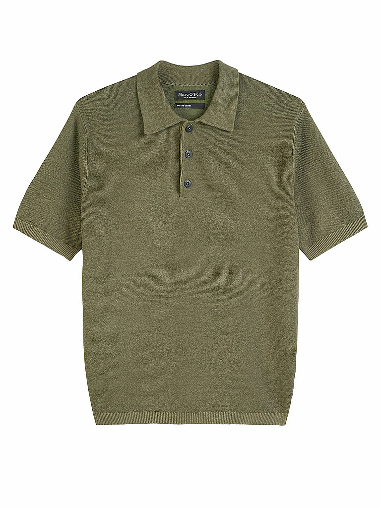 MARC O'POLO Poloshirt  olive | L von Marc O'Polo