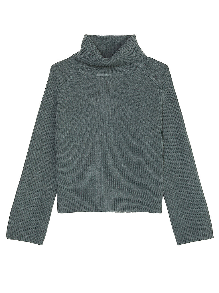 MARC O'POLO Rollkragenpullover dunkelgrün | L von Marc O'Polo