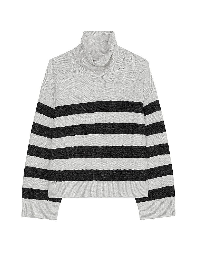 MARC O'POLO Rollkragenpullover grau | S von Marc O'Polo