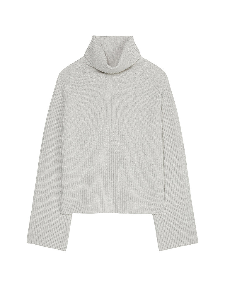 MARC O'POLO Rollkragenpullover hellgrau | L von Marc O'Polo