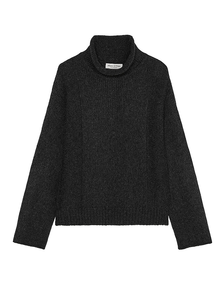 MARC O'POLO Rollkragenpullover  schwarz | L von Marc O'Polo