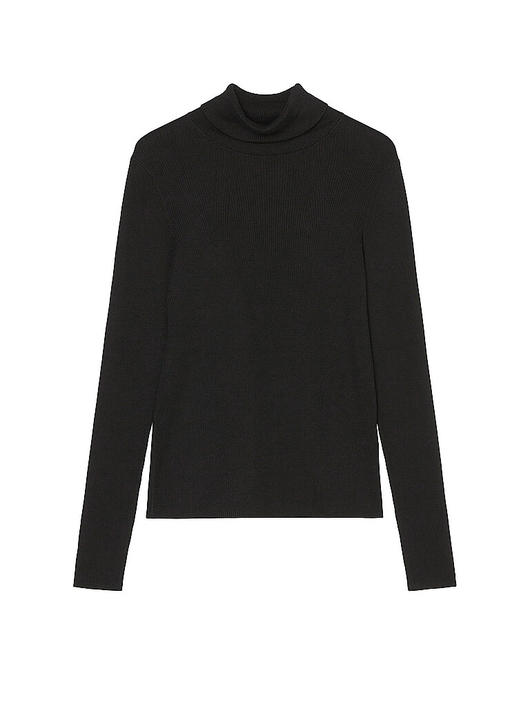 MARC O'POLO Rollkragenpullover schwarz | M von Marc O'Polo