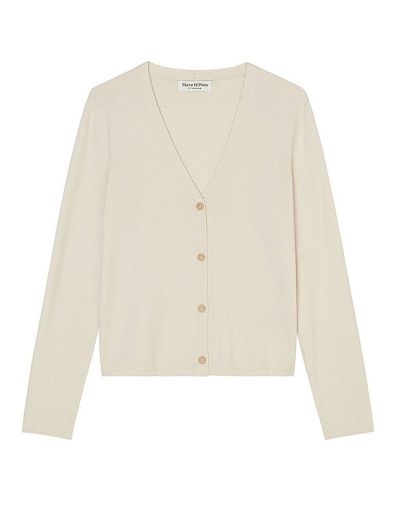 MARC O'POLO Strickjacke beige | L von Marc O'Polo