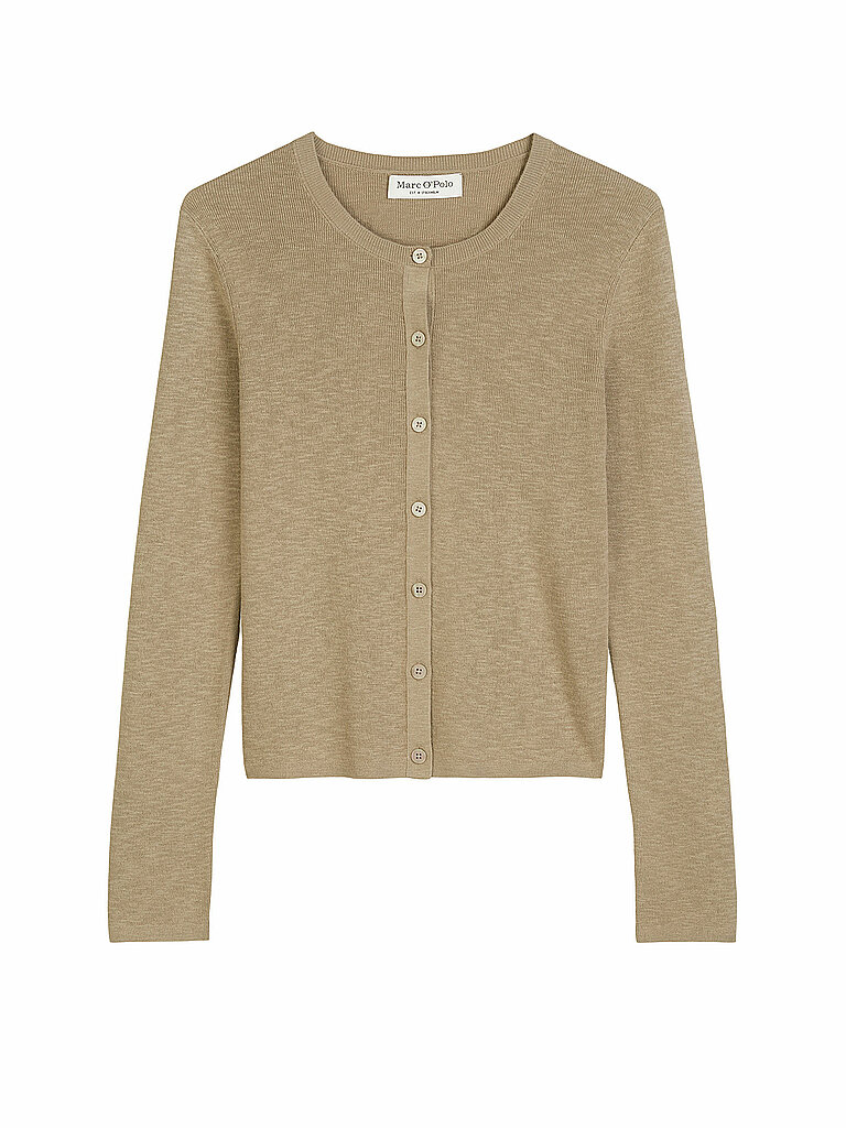 MARC O'POLO Strickjacke  beige | L von Marc O'Polo