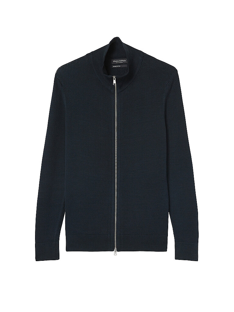 MARC O'POLO Strickjacke blau | M von Marc O'Polo